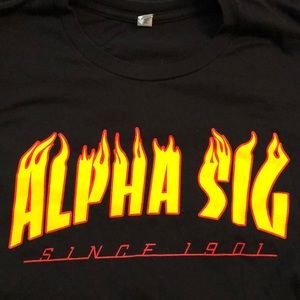 ASA Alpha Sigma Alpha Thrasher shirt